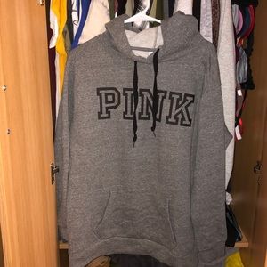 pink sweatshirt